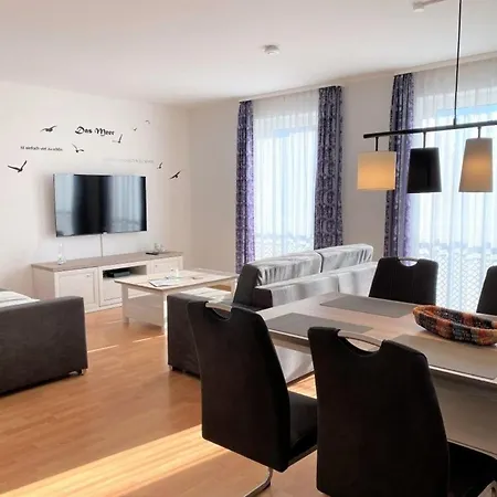 Appartement 2 Raum Ferienwohnung Sandstrand A12t4n Binz